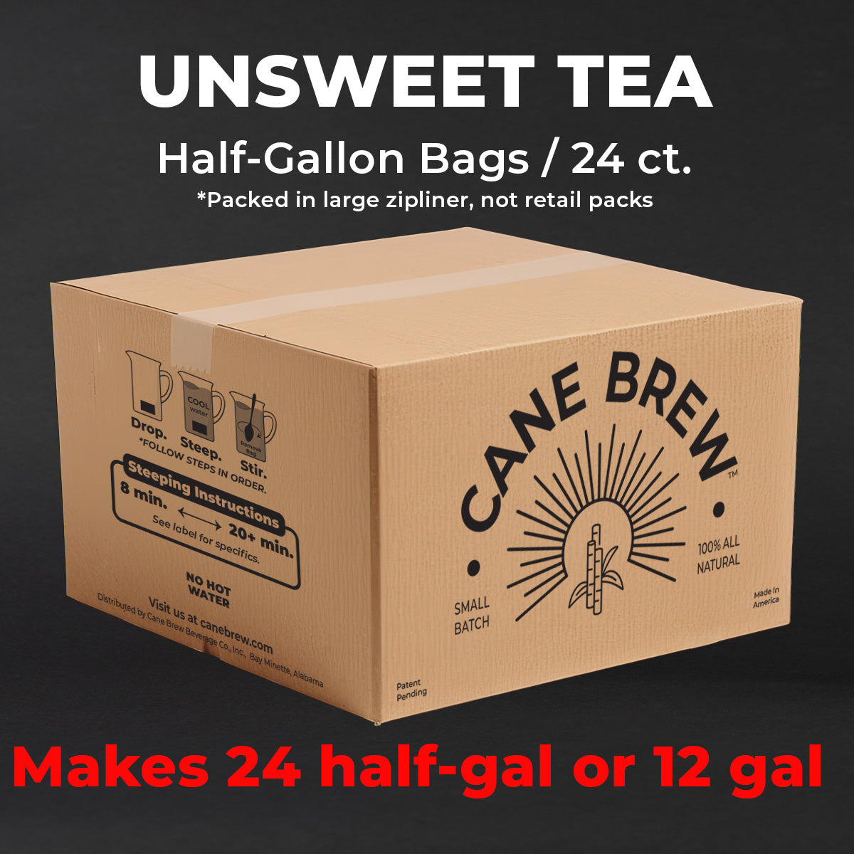 Unsweet - 1/2 Gal Box